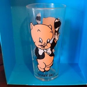 Vintage Glass- "Porky" about 6 inches tall